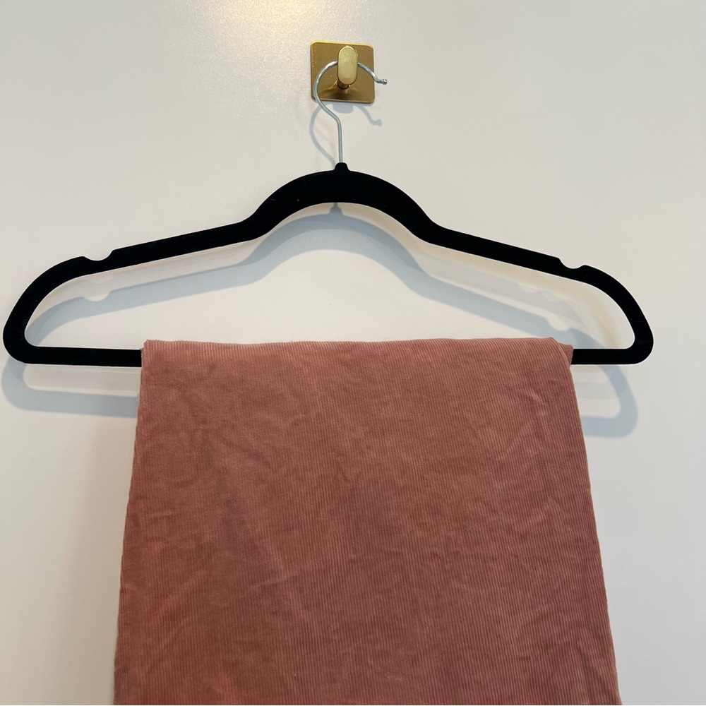 Wildfang Dusty Pink Corduroy Pants | Size 18